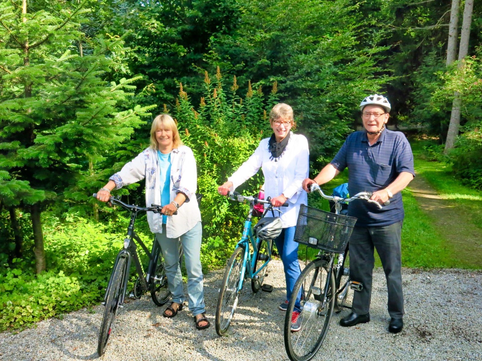 August Cykeltur med Bent og Elsebeth